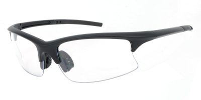 Hudson Prescription Safety Glasses Black - ANSI Z87.1