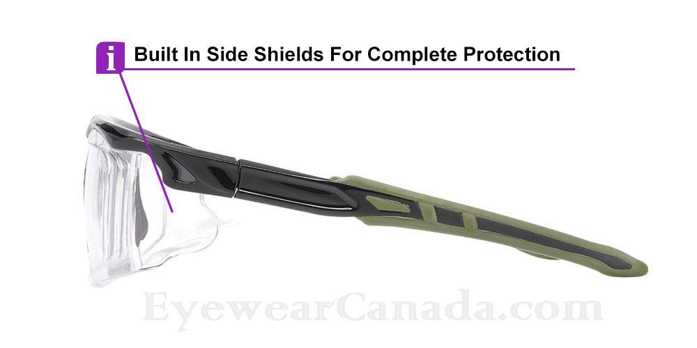 Matrix Peak Prescription Safety Glasses - ANSI Z87.1 - Image 3