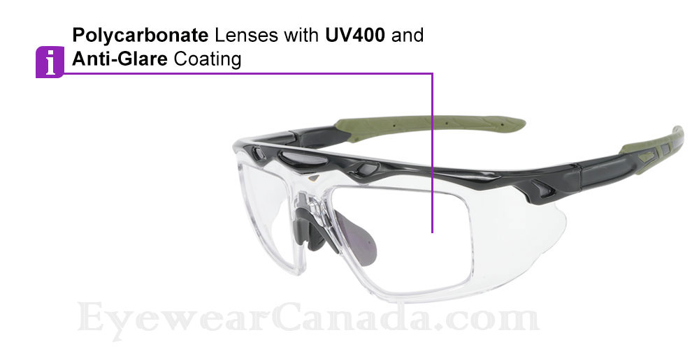 Matrix Peak Prescription Safety Glasses - ANSI Z87.1