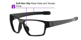 Matrix Shelby Prescription Safety Glasses Black – ANSI Z87.1 Certified
